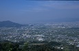 紀ノ川全景　打田町百合山から
