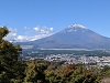 富士山と御殿場の街並み