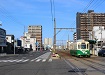 路面電車のある堺の風景